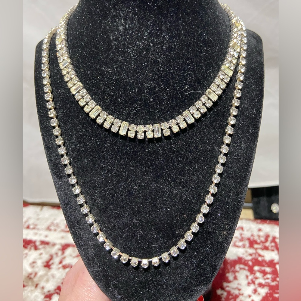 Elegant Rhinestone Choker With Rhinestone Belly Belt